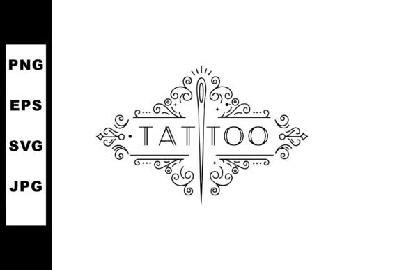 Tattoo Needle & Ornamental Vintage Fra Graphics